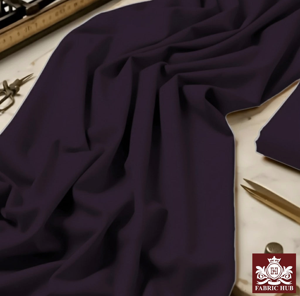Imported Wash & Wear Purple