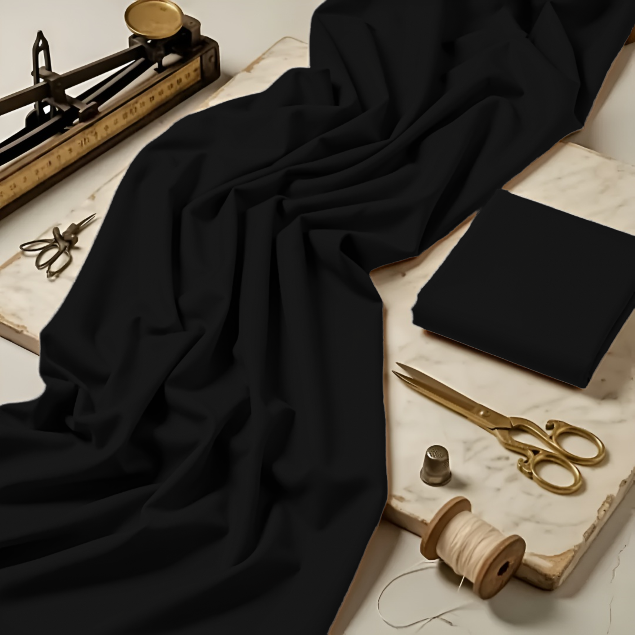 Imported Wash & Wear Black