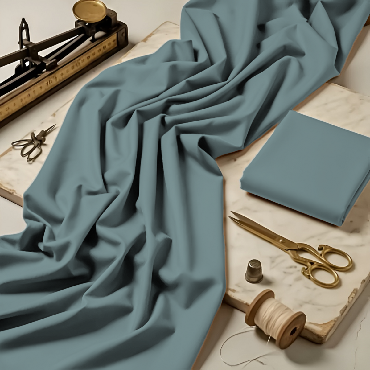 Imported Wash & Wear Light Sea Green