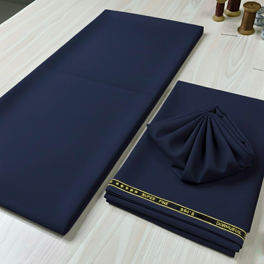 Imported Suiting for Shalwar Kameez Blue