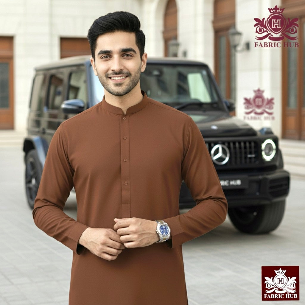 Imported Wash & Wear Dull Rust