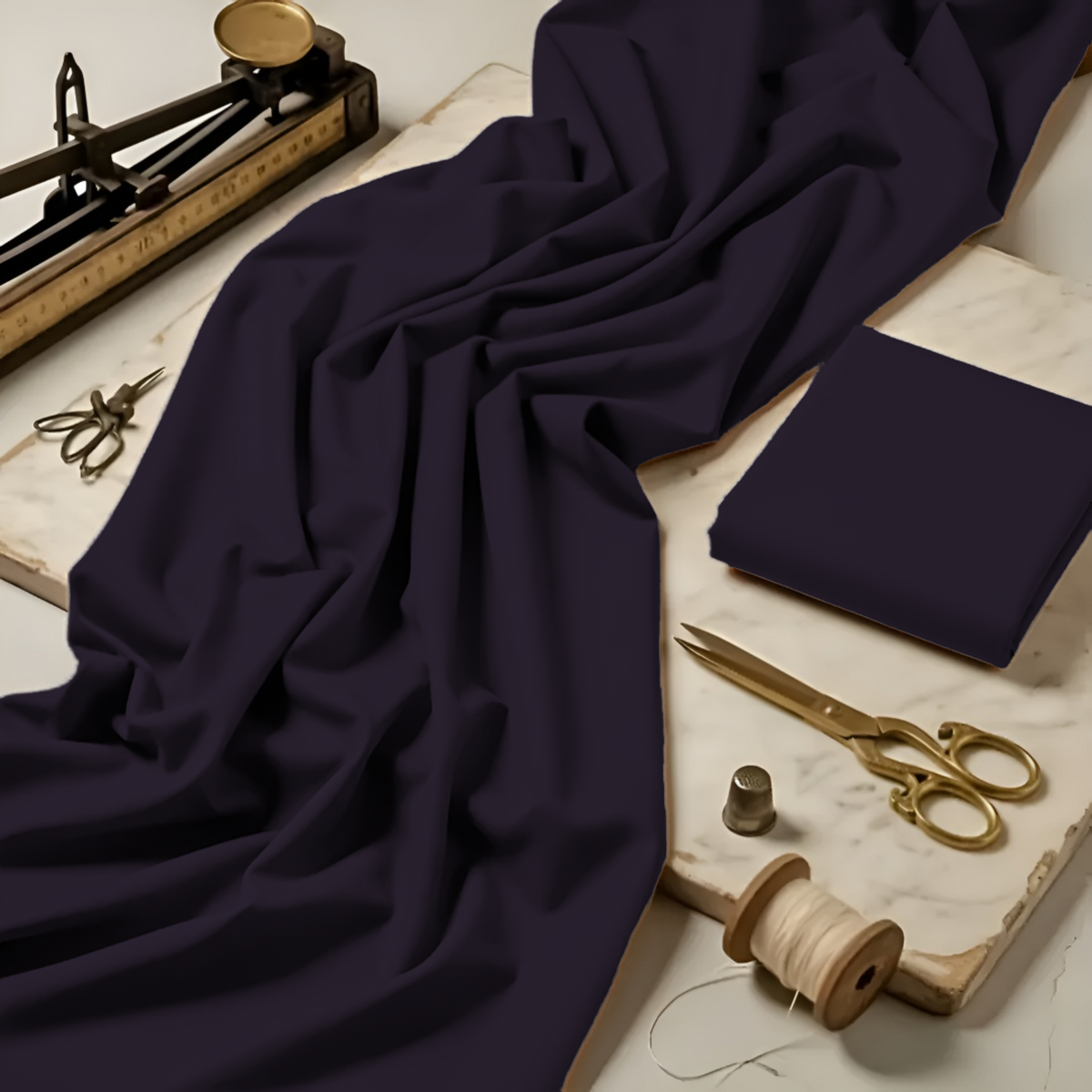 Imported Wash & Wear Purple