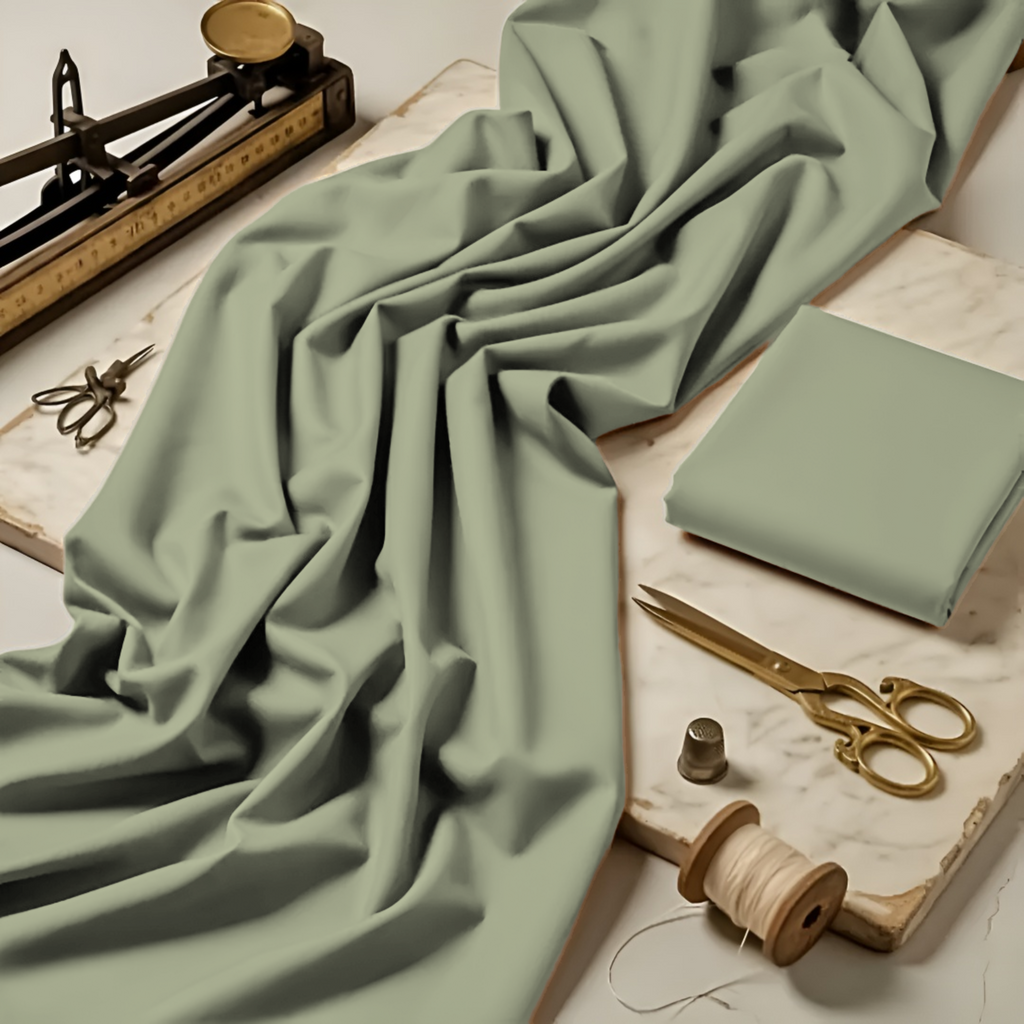 Imported Wash n Wear Light Olive