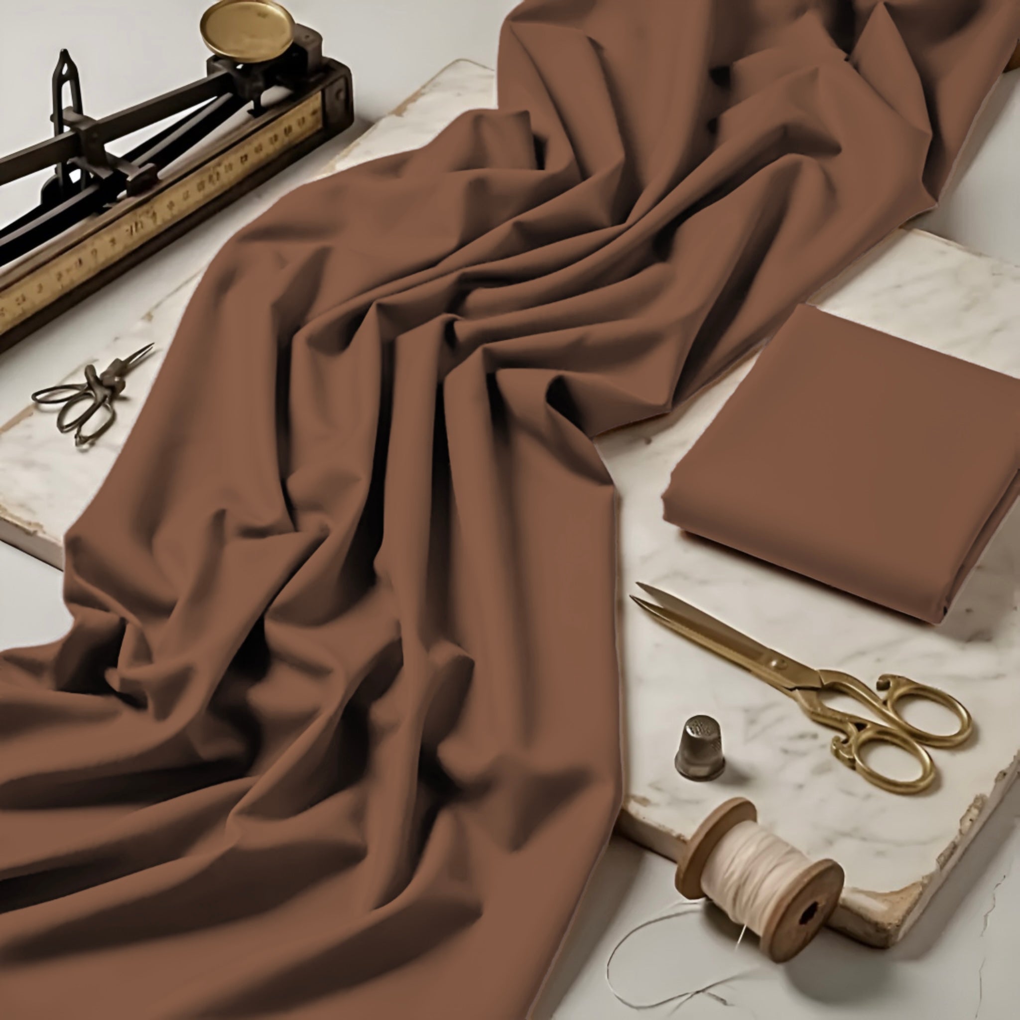 Imported Wash & Wear Dull Rust