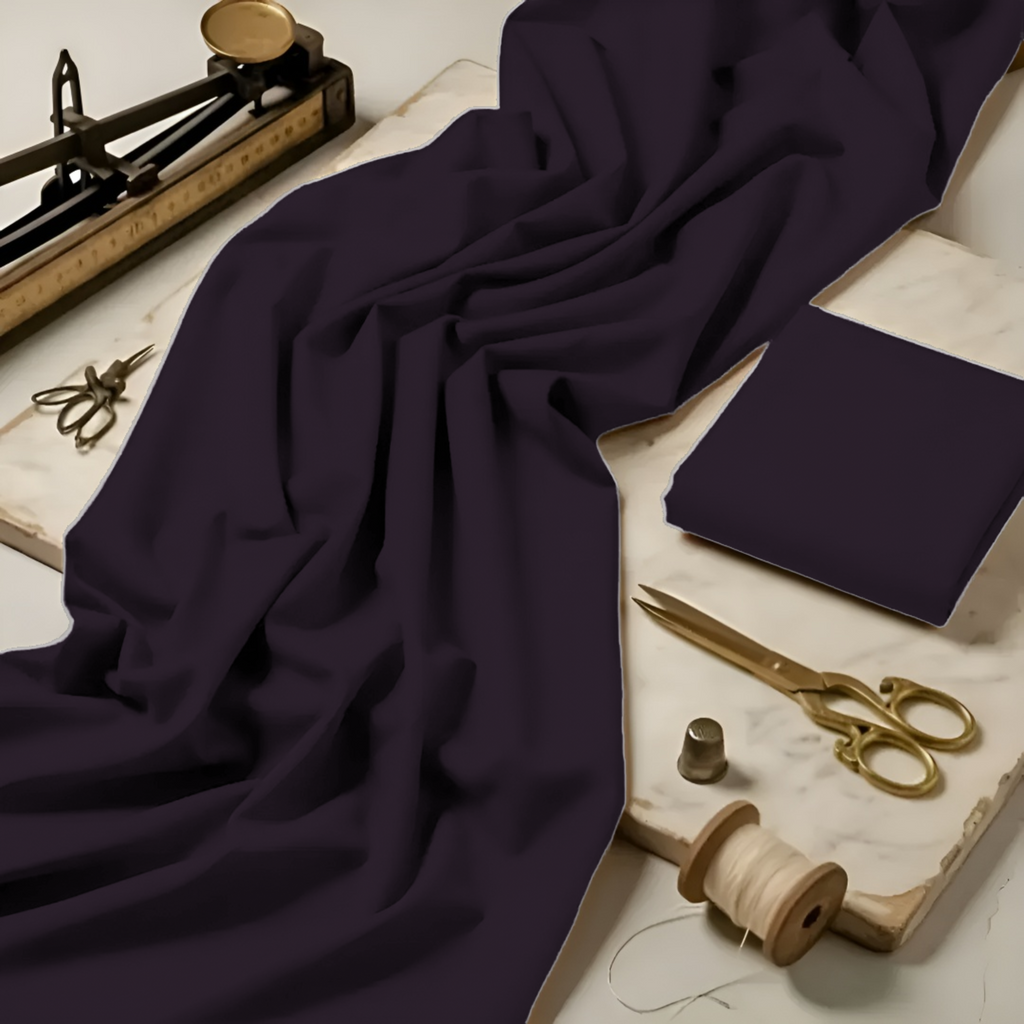 Imported Wash & Wear Purple