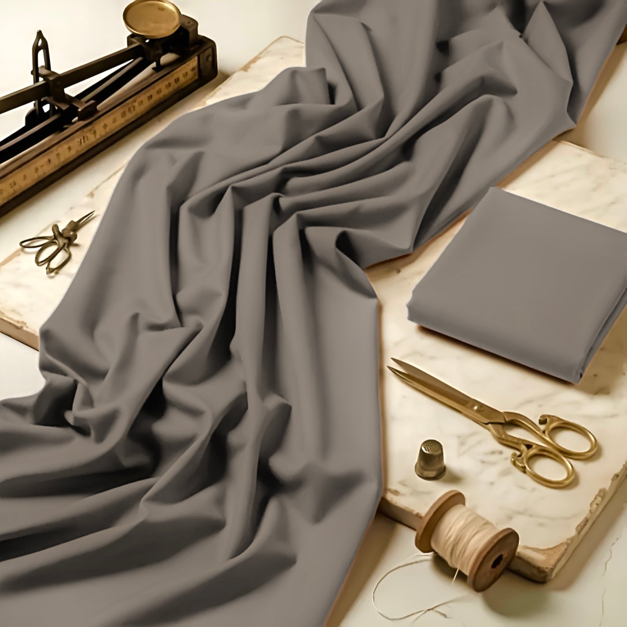 Imported Wash & Wear Premium Graphite Grey