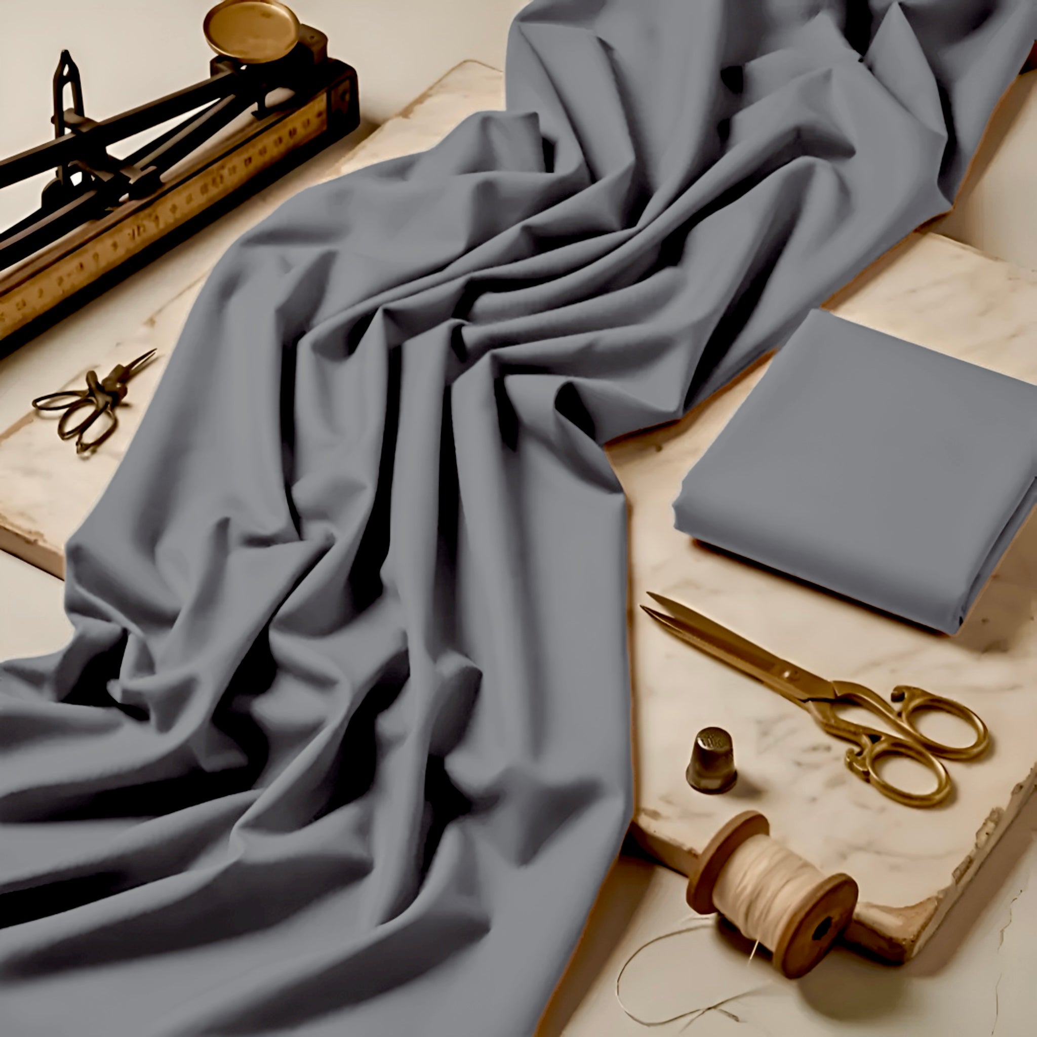 Imported Wash & Wear Premium Grey