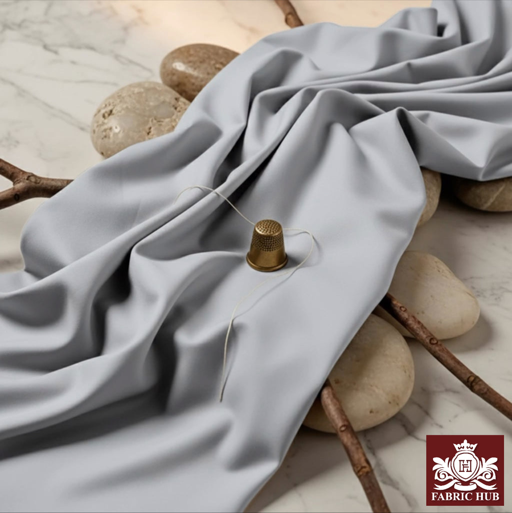 Imported Wash & Wear Steel Grey