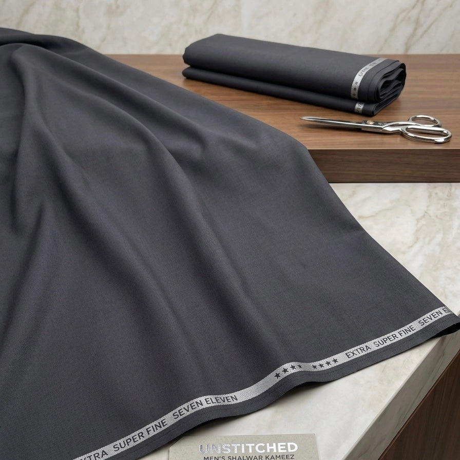 Imported Suiting for Shalwar Kameez Grey