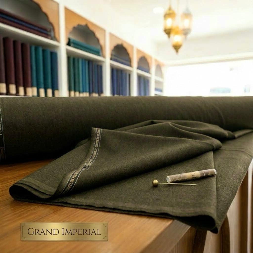 Winters Grand Imperial Wool Olive Green