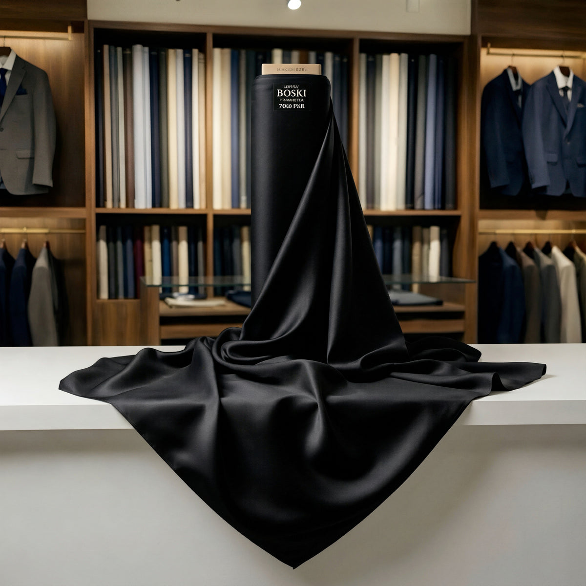 SUPERFINE BOSKI JET BLACK