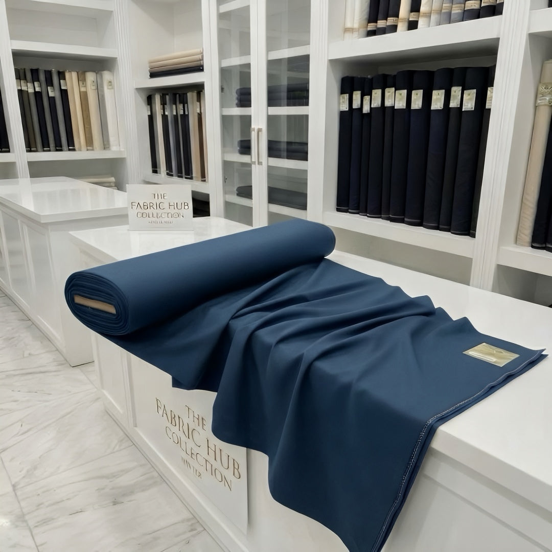 Winters Gentleman Suiting Yale Blue
