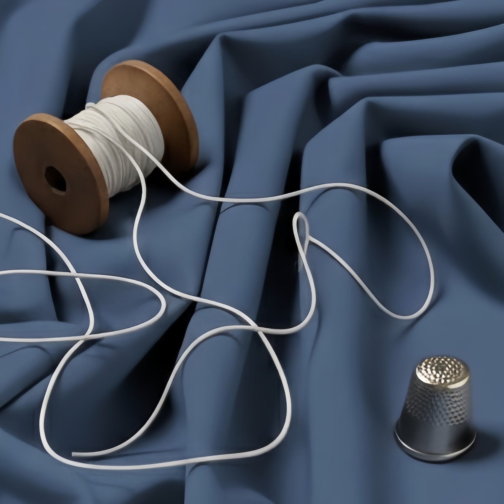 Imported Wash & Wear Yale Blue