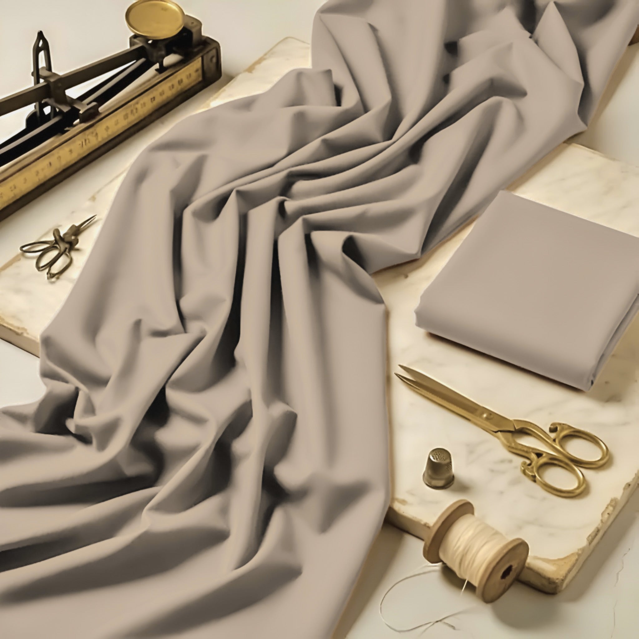 Imported Wash & Wear Pigeon Grey